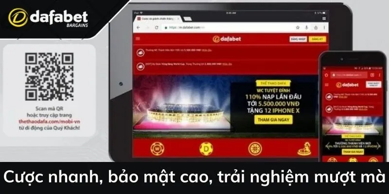 Cược nhanh, bảo mật cao, trải nghiệm mượt mà