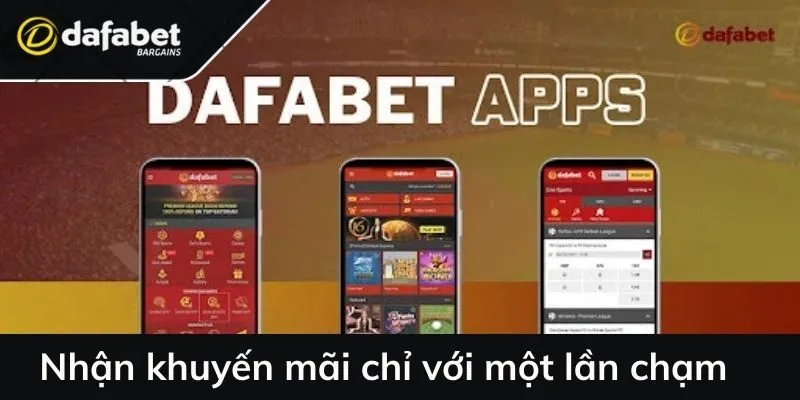 Nhận khuyến mãi hấp dẫn chỉ với một lần chạm