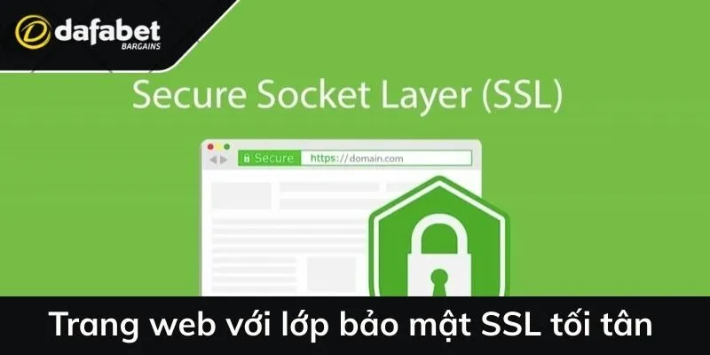 Trang web với lớp bảo mật SSL tối tân